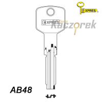 Expres 235 - klucz surowy mosiężny - AB48